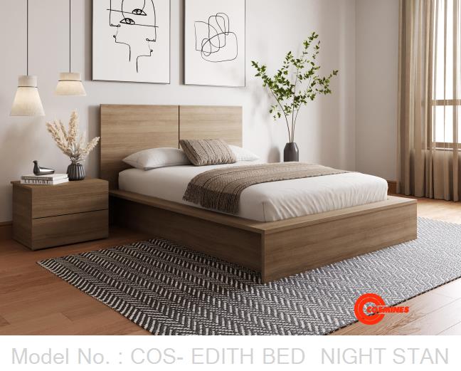 COS- EDITH BED  NIGHT STAND